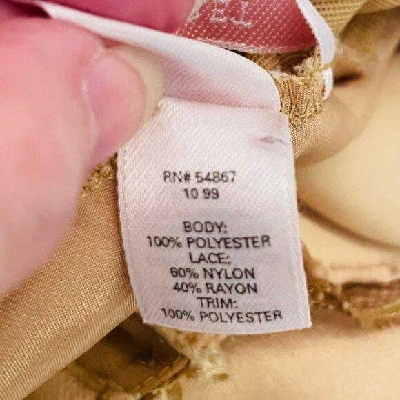 Victoria's Secret Vintage 90's Y2k Miracle Bra Chemise Slip Dress Medium - Picture 9 of 10